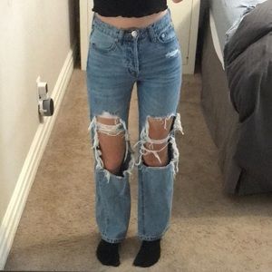 ripped aeropostale jeans